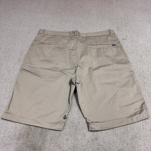 Volcom Shorts Beige Pockets Men’s Size 38 - Picture 8 of 11